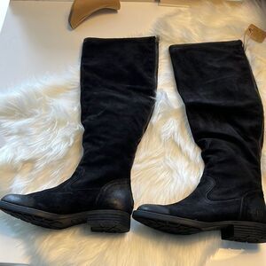 BORN BORMAN Suede Leather Riding Boots NIB